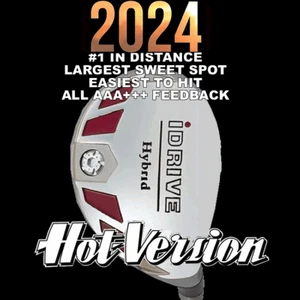 #1 LEFTHAND DRIVING 13° TAYLOR FIT MADE HYBRID IRON WOOD DRIVING HYBRID PGA CLUB - Picture 1 of 4