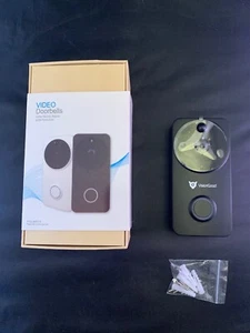 "Campano de puerta de batería de video HD inalámbrico confiable 720P con detección de monitor PIR" - Imagen 1 de 3