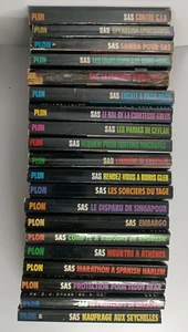 KONVOLUT 20 Bücher " SAS " / Gérard De Villiers (PLON) (Lot18) - Bild 1 von 8
