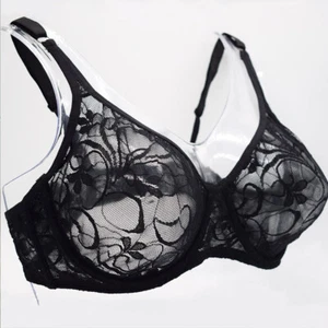 Comfy Bra Ultra Sheer Womens Bras See Through Brassiere Lace Sexy Lingerie BHS - Picture 1 of 21