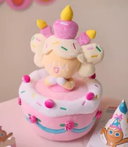 Cookie Run Birthday Cake Cookie Melody Plush Doll Kingdom Ovenbreak Official - Picture 1 of 4