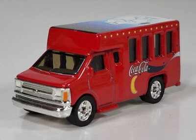 Matchbox Coca Cola Oso Polar Coca-Cola 1:80 3" Chevy Transporte Autobús Ruedas de Goma Foto 1 de 4