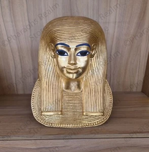 Atemberaubende altägyptische Adlige Yuya Grabmaske Replik - Museumsgröße - Bild 1 von 7