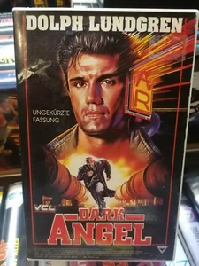 VHS RARITÄT: DARK ANGEL (1990) mit DOLPH LUNDGREN   UNCUT AB 18 - Bild 1 von 2