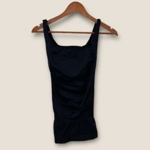 Blanqi Umstands-Tanktop Bauchstütze Damen Größe Small schwarz Nylon ärmellos - Bild 1 von 9