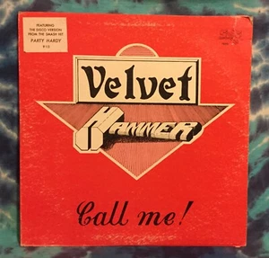 Velvet Hammer LP Call Me PROMO Hype Sticker 2ND PRESSING (1977) Andre Williams - Picture 1 of 10