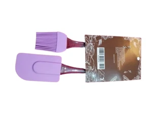Silicone Cake Cream Spatula And Mixing Batter Scraper Brush Baking Cook Tool - Picture 1 of 11