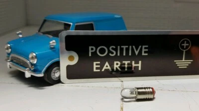 Austin Mini & Morris Minor 1000 Traveller Indicator Stalk Switch Bulb LED E5 +ve - Image 1 of 2
