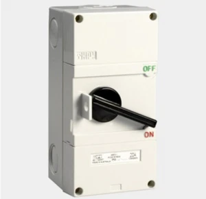 HPM AQUA Weatherproof Industrial Isolator switch 3 Pole IP56 63A 440V 42/363MT - Bild 1 von 3