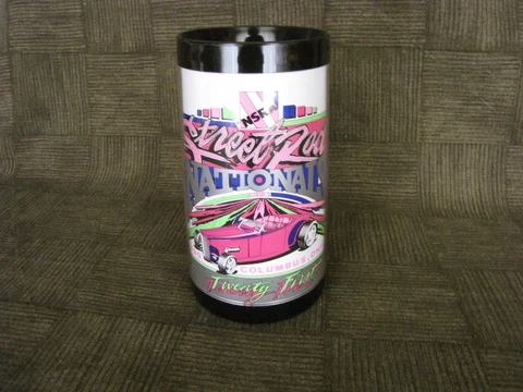 Columbus Ohio 1990 21st NSRA Street Rod Nationals 6 3/8" Insulated Mug Hot/Cold Cover