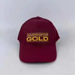 NFL Washington Commanders Baseball Cap Mens Burgundy Adjustable Snapback Hat - Picture 1 of 7