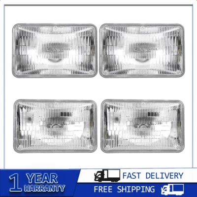 Philips 4PCS Headlight Light Bulbs Hi/lo Beam For 1976-1989 Buick Electra - Image 1 of 4