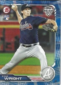 Bowman Holiday Baseball 2019 - Kyle Wright - #TH-KW - azul - Braves/150 - Imagen 1 de 2