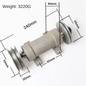 Holzbearbeitung Tischsäge Spindel Zubehör Einfache Säge Maschine Welle Spindel - Bild 1 von 9