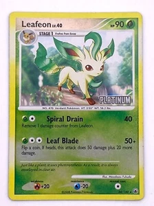 Pokémonkarte: 24/100 Leafeon Lv.40 - Rare Holo - GD Englisch - Bild 1 von 2