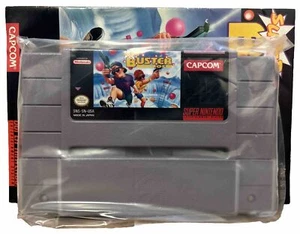 Super Buster Bros - Super Nintendo (SNES) Video Game NTSC-U Cart & Manual - Picture 1 of 1