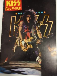 KISS On Fire Tour Collection Book With Poster -VERY GOOD+  - Picture 1 of 9