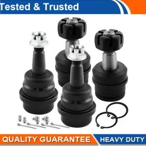 4PCS Front Upper & Lower Ball Joints For Jeep Wrangler Grand Cherokee 1999-2004 - Picture 1 of 8