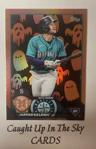 2023 Topps Update Jared Kelenic Ghost SSP Mariners PR/140 Blaster Only - Picture 1 of 2