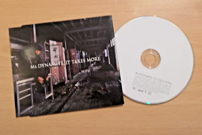 Ms. Dynamite - It Takes More. Enhanced video CDS (2002) Disc & Inlays only. VGC. - Image 1 of 2