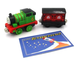 Thomas & Friends Take Along n Play Train - Pull N Zoom Percy & Mail Coach - Picture 1 of 1