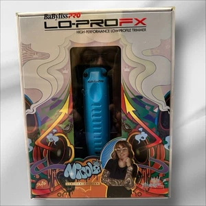 BabylissPRO Lo-proFX Cordless High-Performance Low-Profile Trimmer Blue #FX726BI - Picture 1 of 8