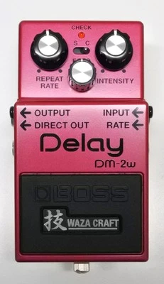 BOSS DM-2w Delay Guitar Effect Pedal WAZA CRAFT MIJ 2019 #9 with Box DHL or EMS - Image 1 of 4