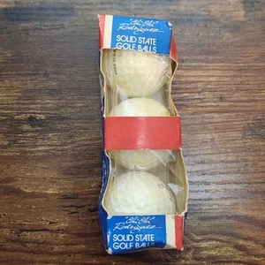 Chi Chi Rodriguez Solid State Golf Balls #2 Made in the USA Lot of 3 - Picture 1 of 13