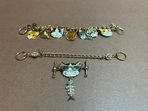 Lunch at the Ritz LATR 2GO "A Cats Life" Bracelet 2 Lot Glasses - Picture 1 of 13