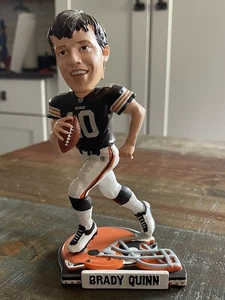 Brady Quinn Notre Dame Football Legend / Cleveland Browns ROOKIE Bobblehead - Imagen 1 de 5