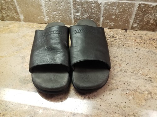 Sandali Timberland Smart Comfort System in pelle nera da donna taglia 9 5 M