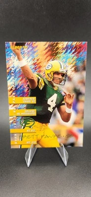 1995 Fleer Shell FACT - Brett Favre #12 - Image 1 of 2
