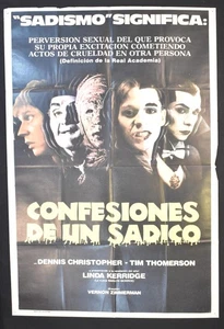 FADE TO BLACK (1980) * DENNIS CHRISTOPHER * HORROR SLASHER * PÓSTER ARGENTINO 1s - Imagen 1 de 1
