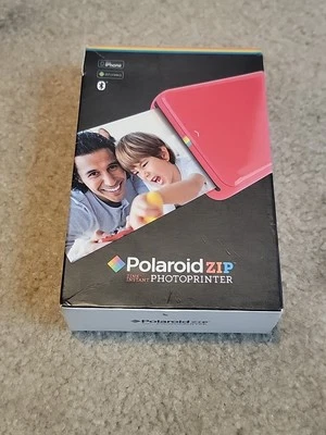 POLAROID MINI PRINTER - ZINK ZERO INK - MODEL POLMP01R RED OPEN BOX - Image 1 of 4
