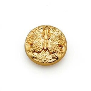 5pcs Butterfly Carved Metal Buttons for Sewing & Crafts 18-23mm - Picture 1 of 9