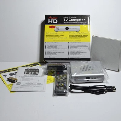 Access HD Digital To Analog TV Converter DTA1020A D With Dedicated Remote NIB - Image 1 of 4