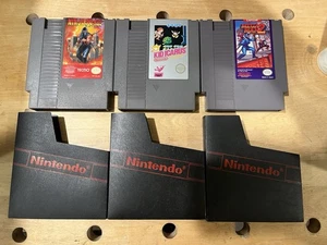 Original NES 3 Game Bundle - Ninja Gaiden, Kid Icarus, & Mega Man 2 - Tested! - Picture 1 of 12