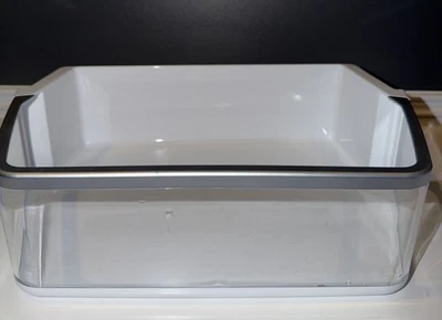 Whirlpool Refrigerator Door Shelf Bin Replacement 透明 白色 13”x9.5” — 第 1/4 张图片