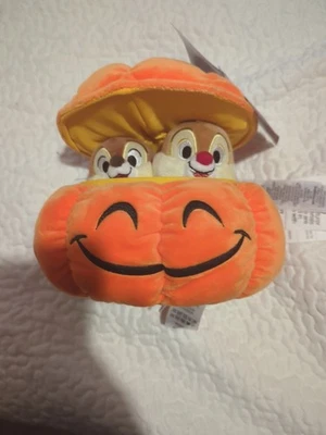 Disney Chip And Dale Pumpkin Plush - Image 1 of 4