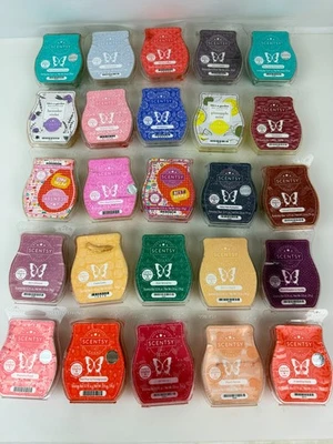 Lot of 25 Assorted Scentsy 3.2 oz Wax Melts 8-Bar Packs Assorted - New - Image 1 of 3