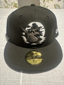 Bone Voyage 7 1/2 Clink Room Fitted New Era Baseball Hat Cap - Picture 1 of 1