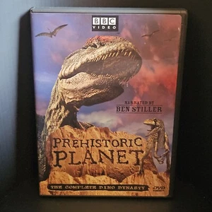 Prehistoric Planet The Complete Dino Dynasty 2002 DVD Ben Stiller 3-D Glasses - Picture 1 of 3