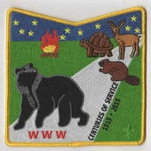 OA 1915-2015 Centuries Of Service WWW YEL Bdr. [KY-557] - Picture 1 of 1