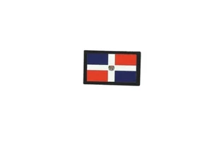 Patch ecusson brode imprime souvenir backpack drapeau republique dominicaine - Picture 1 of 1