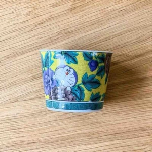 Doraemon, Kutani Ware, Soba Tassen, Verschmelzung von Tradition und Animation, kleine Schale - Bild 1 von 2