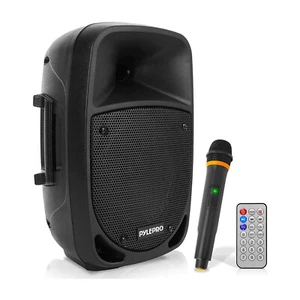 Tragbares Bluetooth-Karaoke-Lautsprechersystem von Pyle mit kabellosem Mikrofon (gebraucht) - Bild 1 von 1