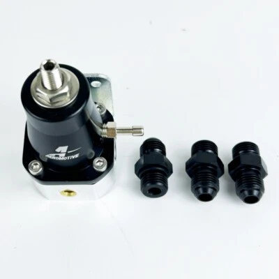 Aeromotive Fuel Pressure Regulator 13129; Compact EFI 30-70 psi Return Style - Изображение 1 из 4