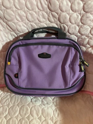 VTG Purple RICARDO Beverly Hills Hanging Travel Toiletry Bag Large pre-owned - Image 1 of 4