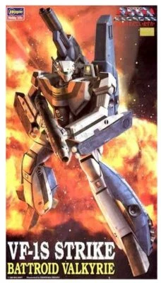 Hasegawa 65714 1/72 Scale Model Kit Macross VF-1S Strike Battroid Valkyrie - Image 1 of 2