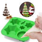Jelly Wax Bakeware Cake Cookies Chocolate Silicone Mould Christmas Tree Mold